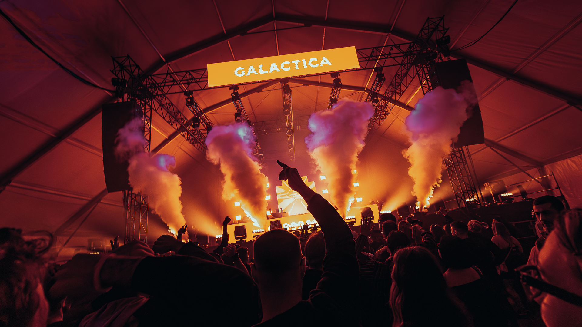 Galactica – Web design and Live Visual