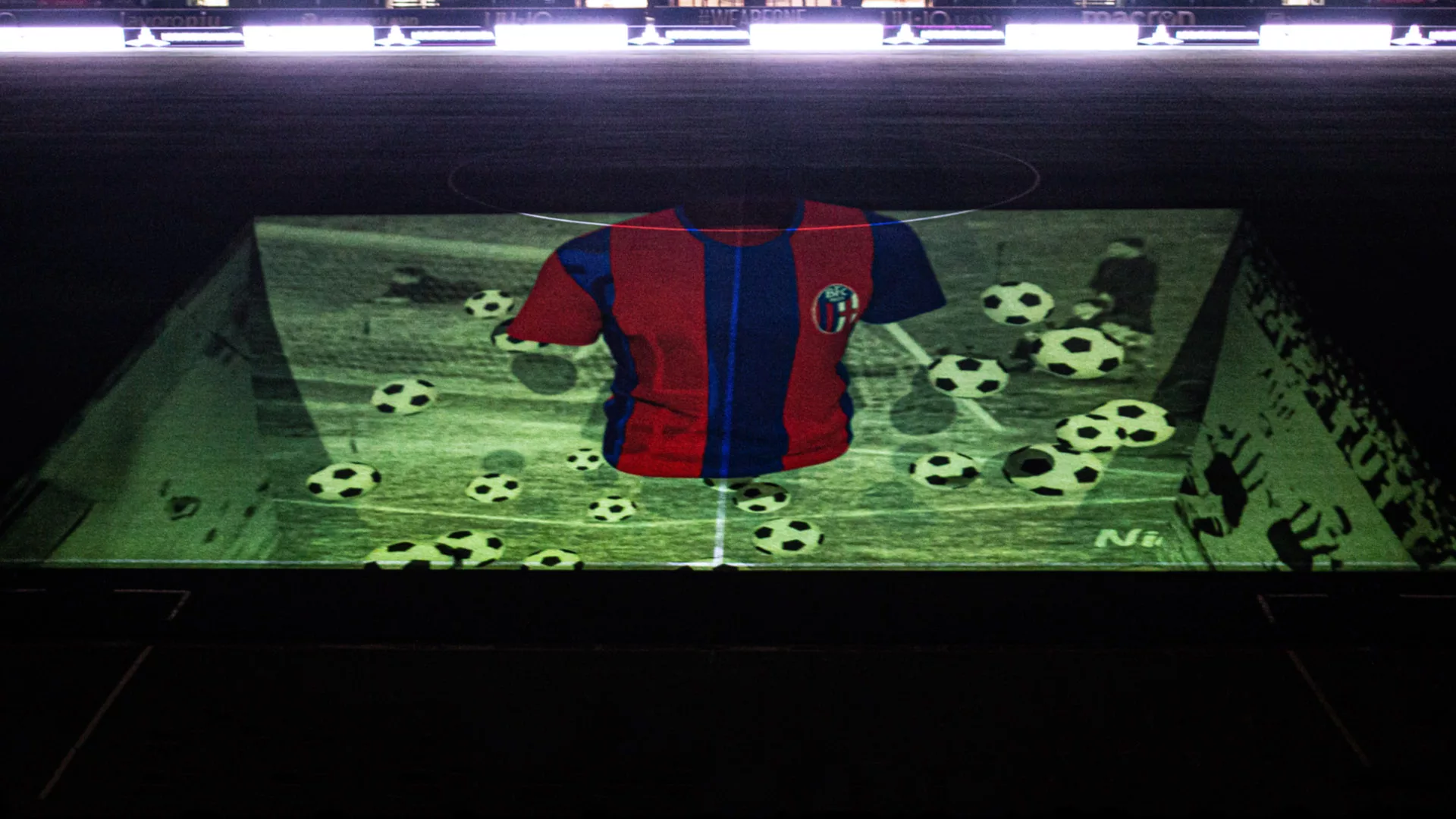 Stadio Dall’Ara – Video mapping