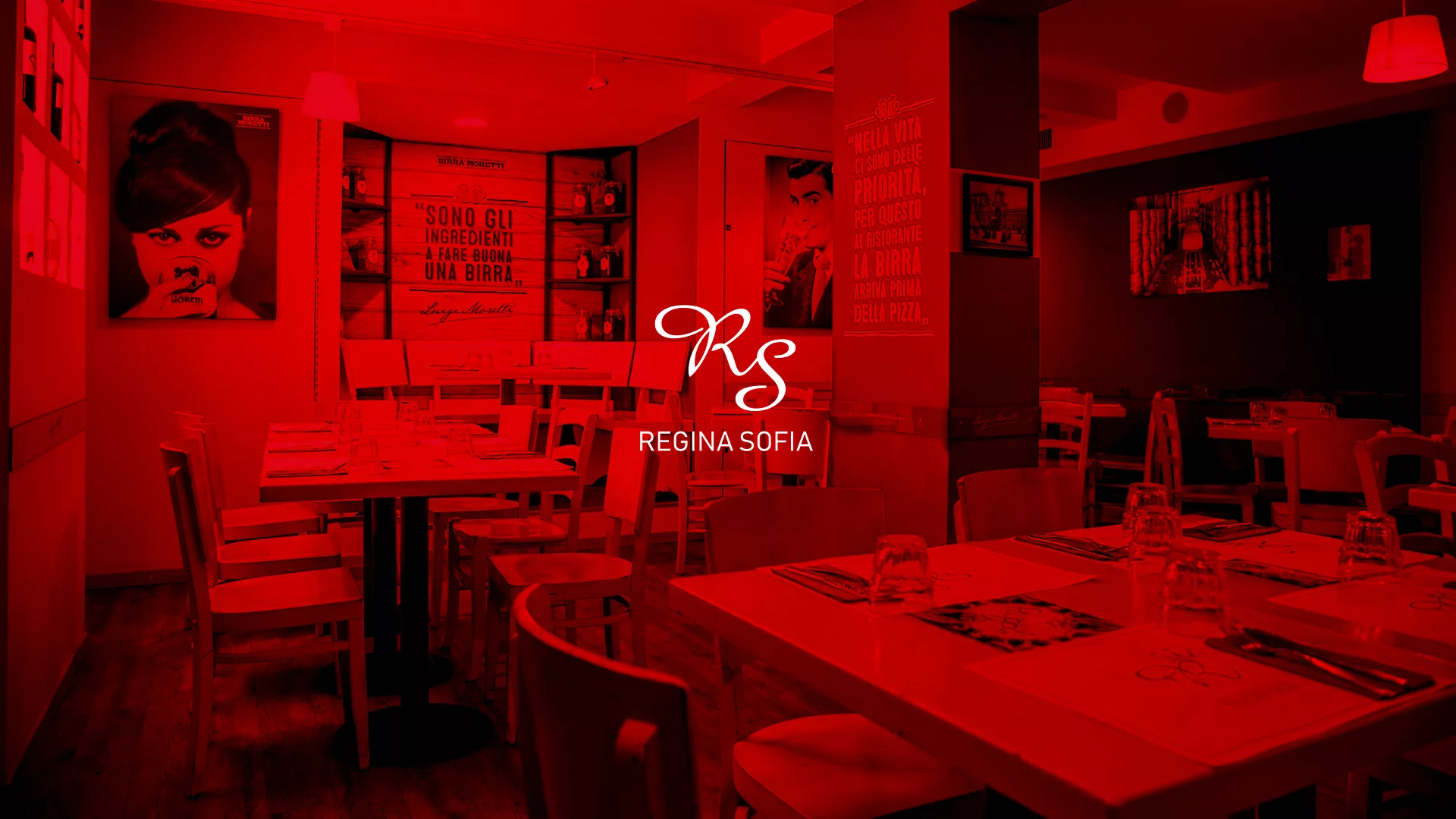 Regina Sofia – Website and Digital Menu