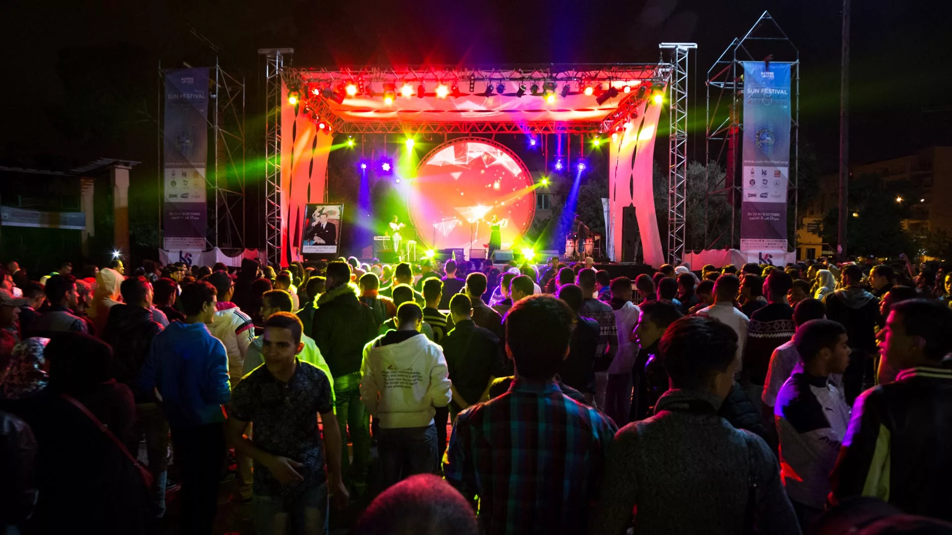Sun Festival – Live visual