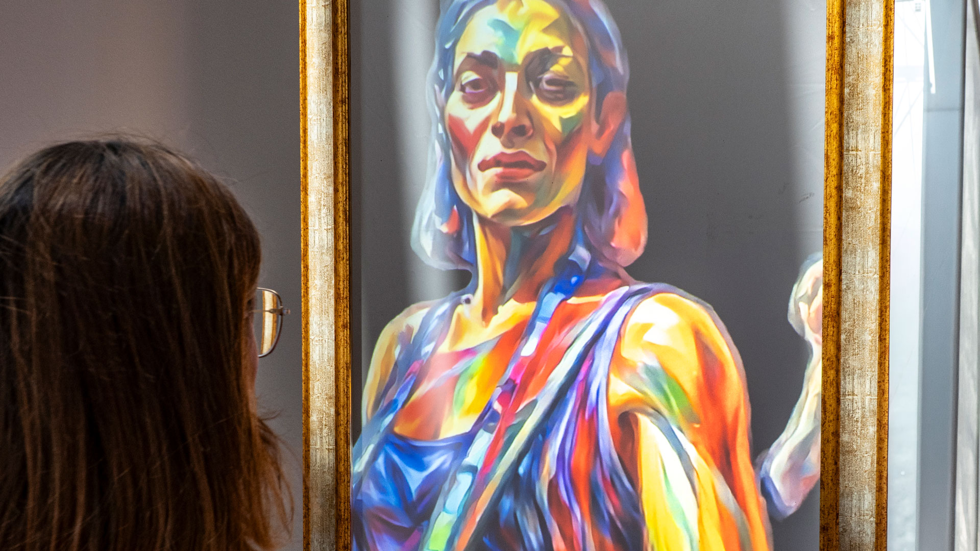 The Living Canvas – AI Mirror